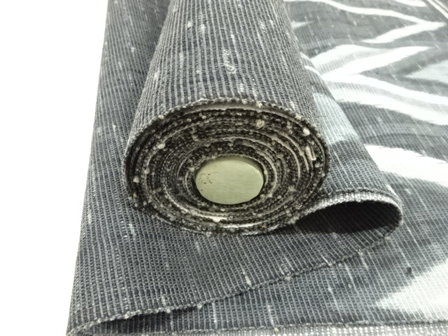  アンティーク　幾何学模様　名古屋帯地反物